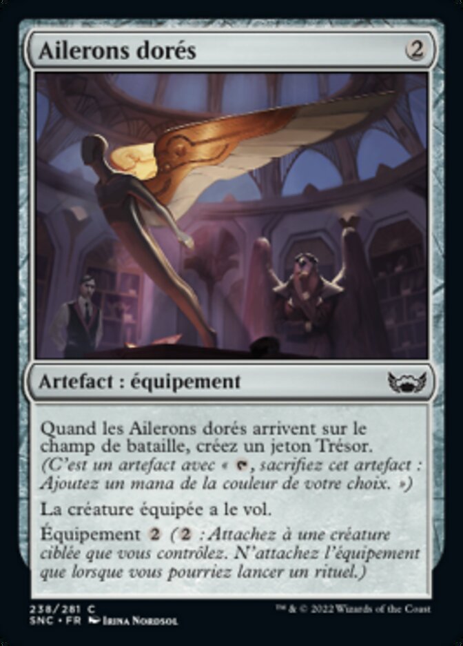 image Ailerons dorés