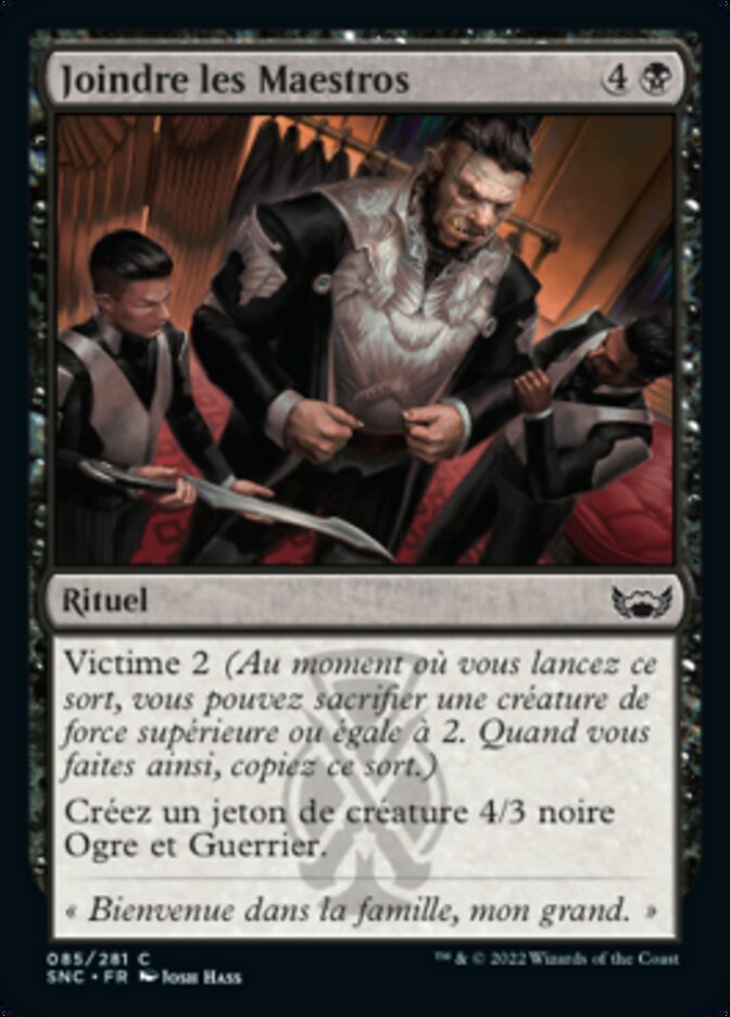 image Joindre les Maestros