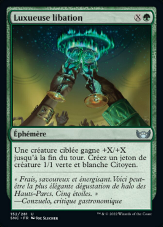 image Luxueuse libation
