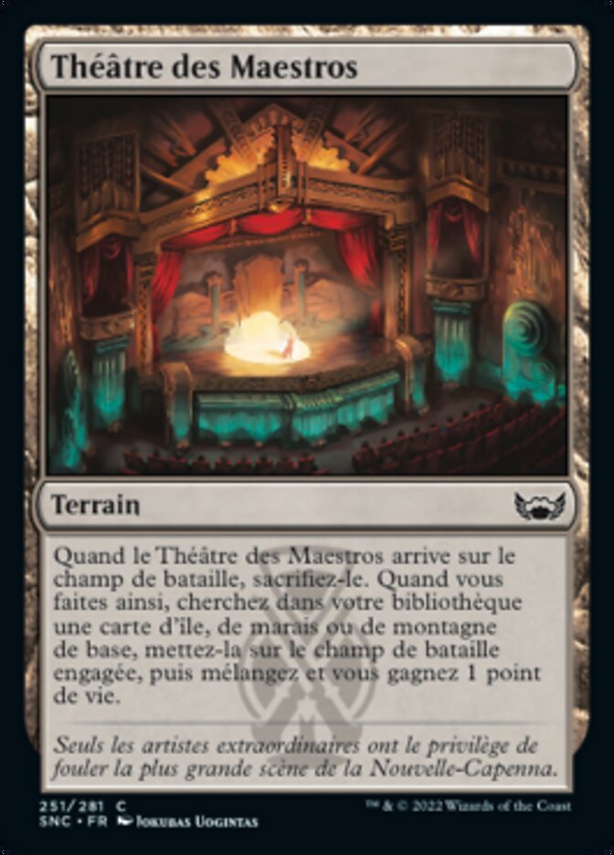 image Théâtre des Maestros