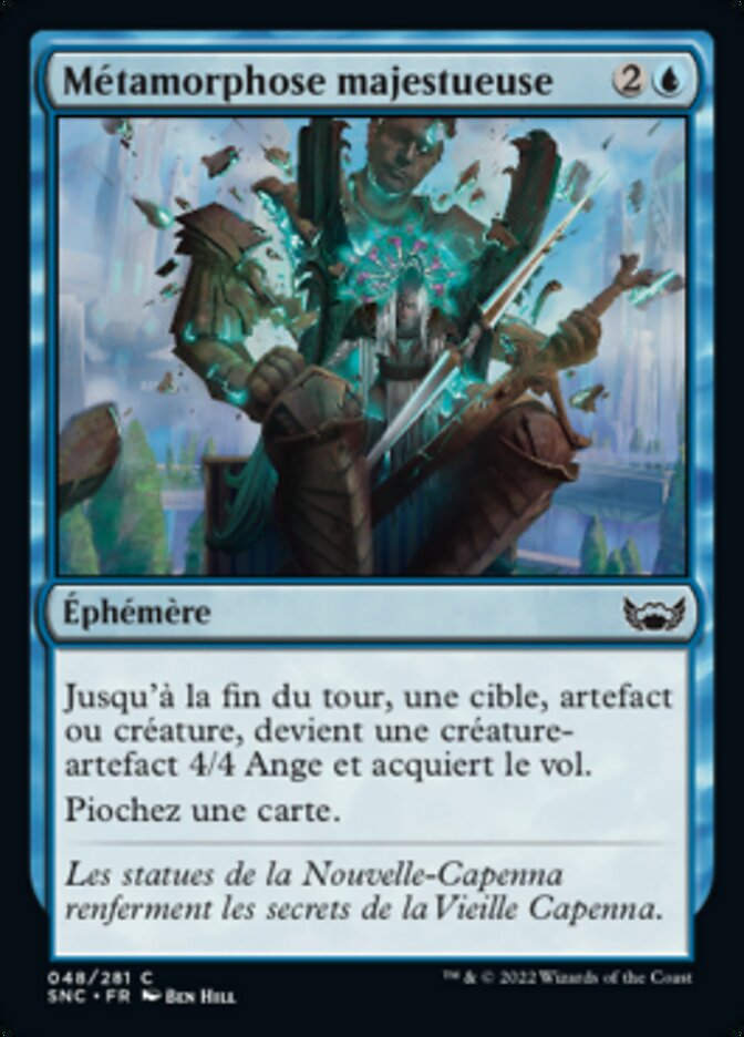 image Métamorphose majestueuse