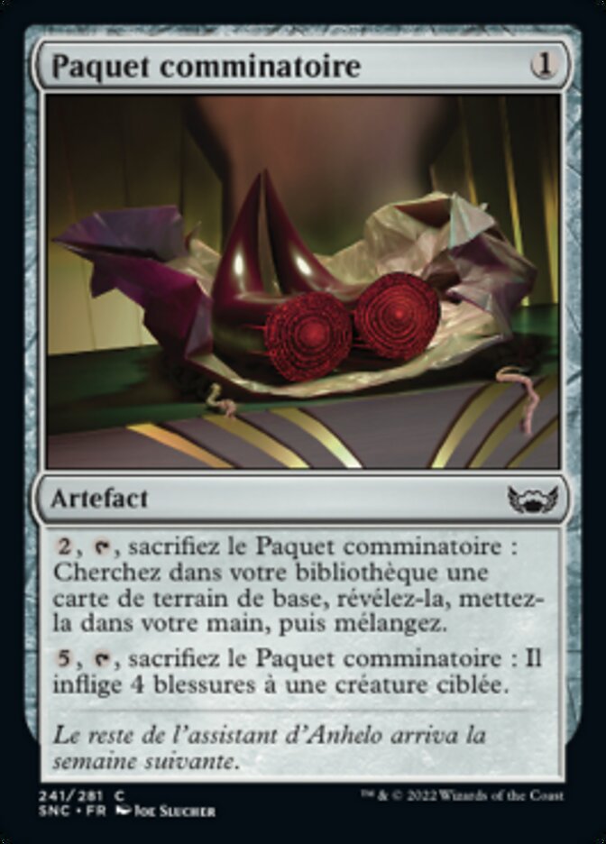 image Paquet comminatoire