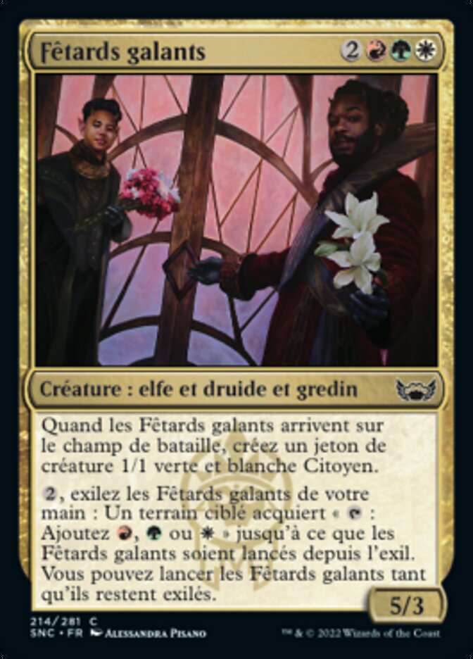 image Fêtards galants