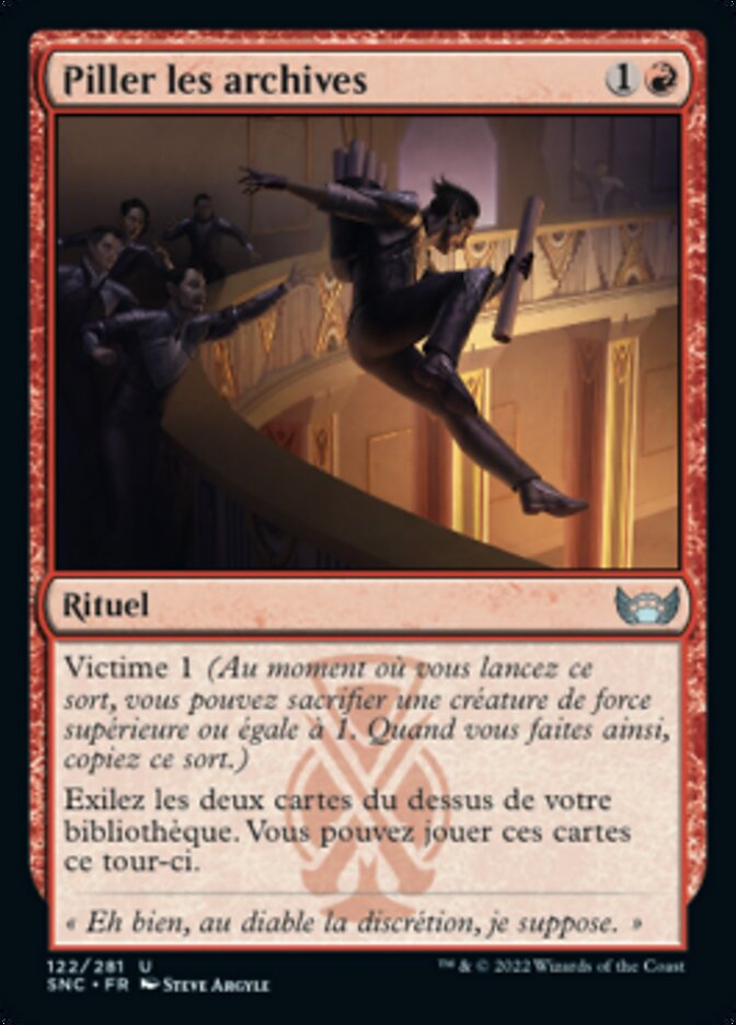 image Piller les archives