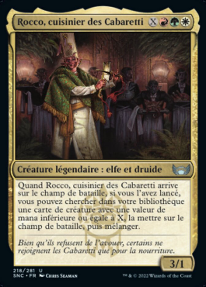 image Rocco, cuisinier des Cabaretti