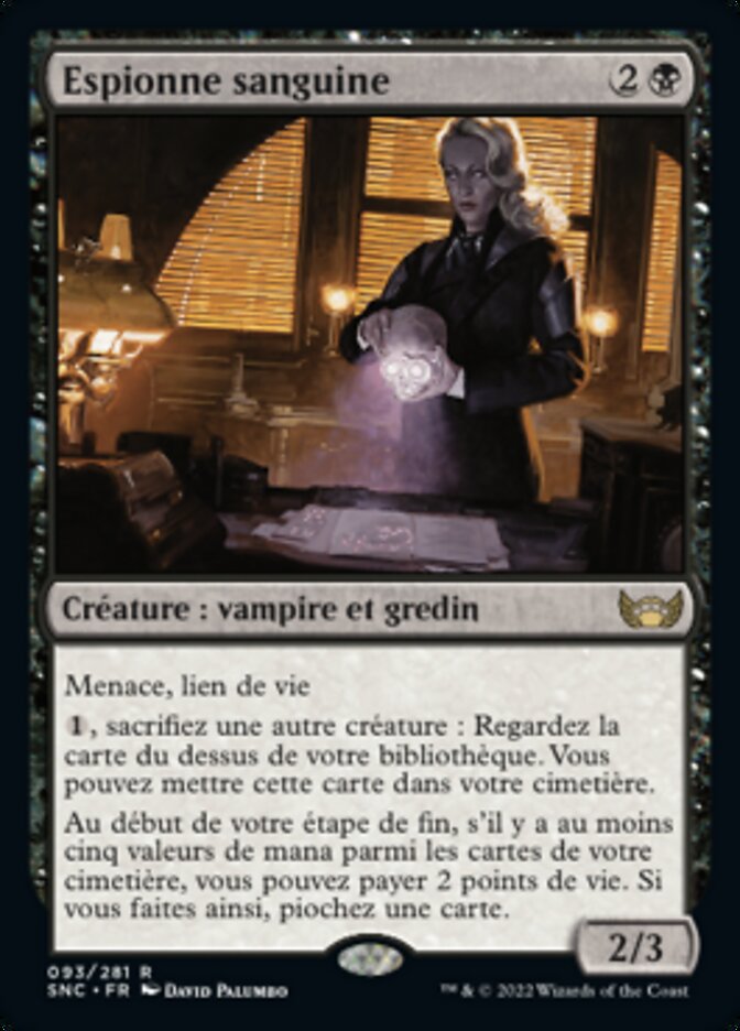 image Espionne sanguine