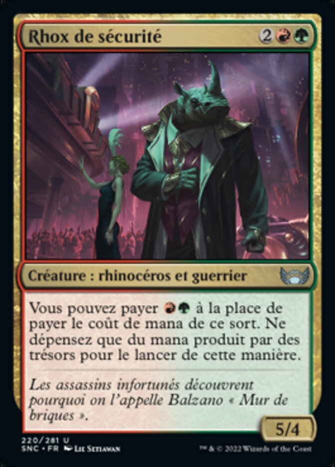 image Rhox de sécurité