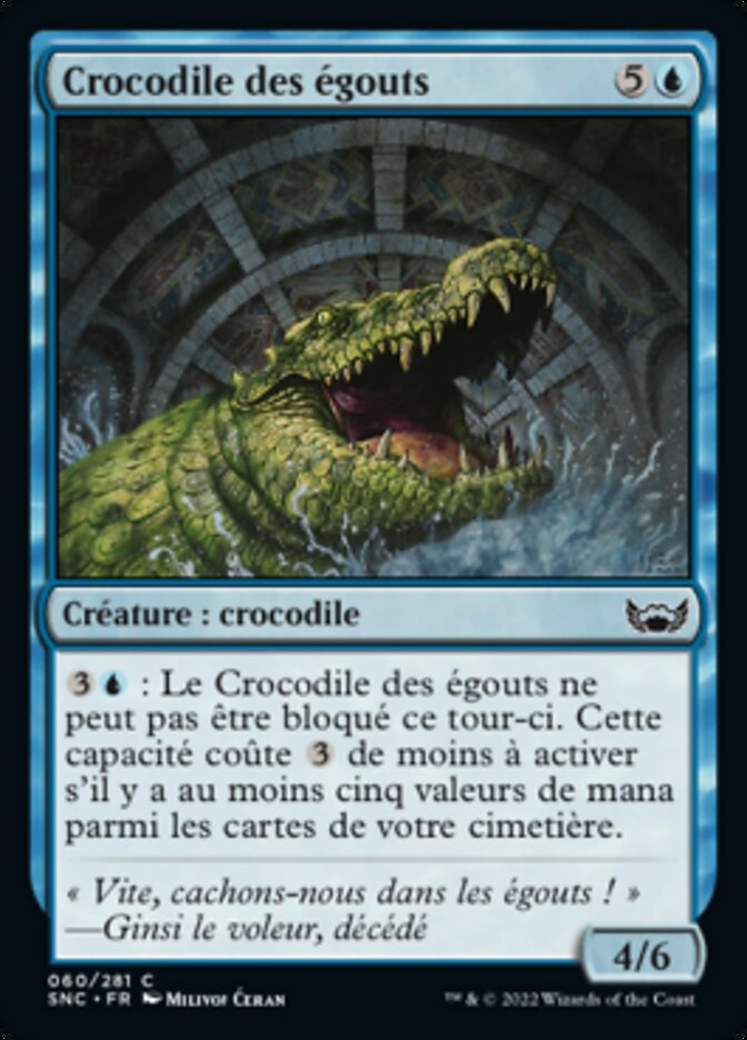 image Crocodile des égouts