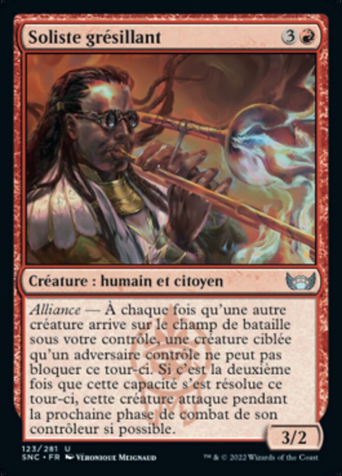 image Soliste grésillant