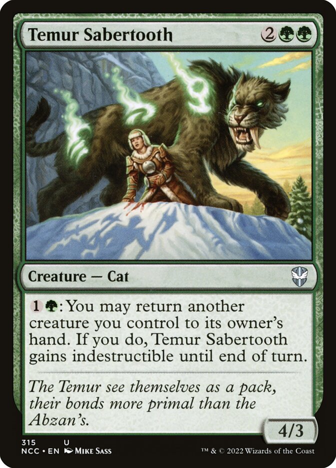 image Temur Sabertooth