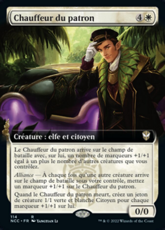 image Chauffeur du patron