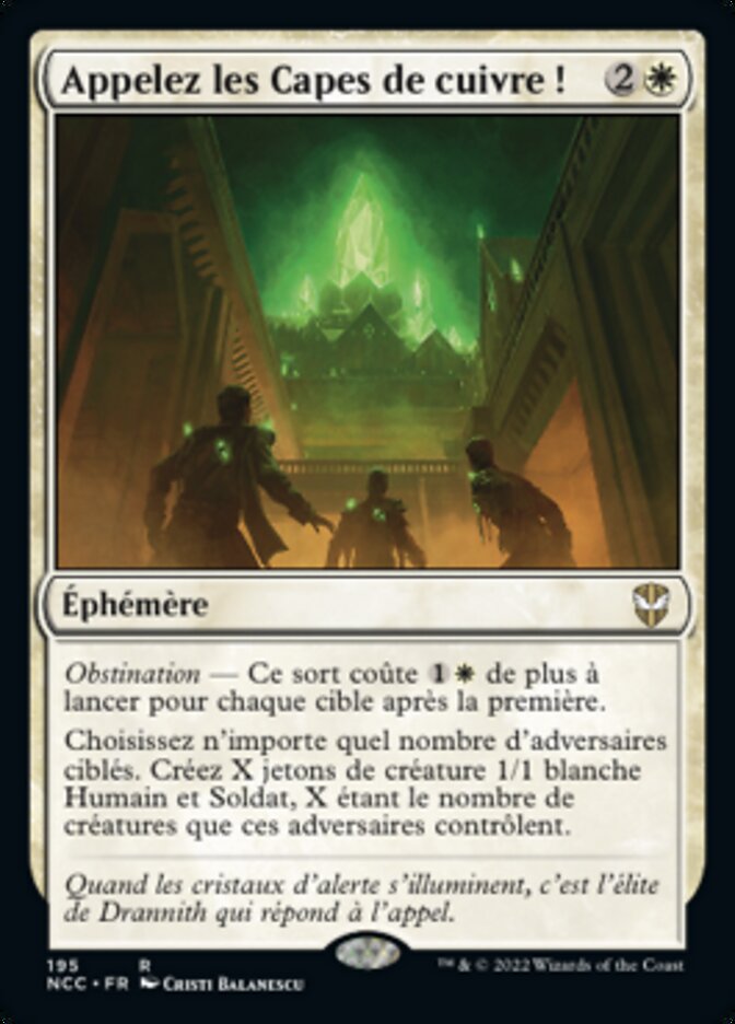 image Appelez les Capes de cuivre !