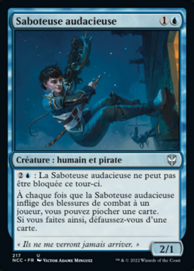 image Saboteuse audacieuse