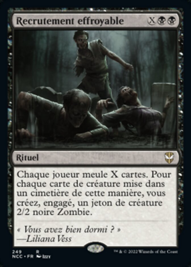 image Recrutement effroyable