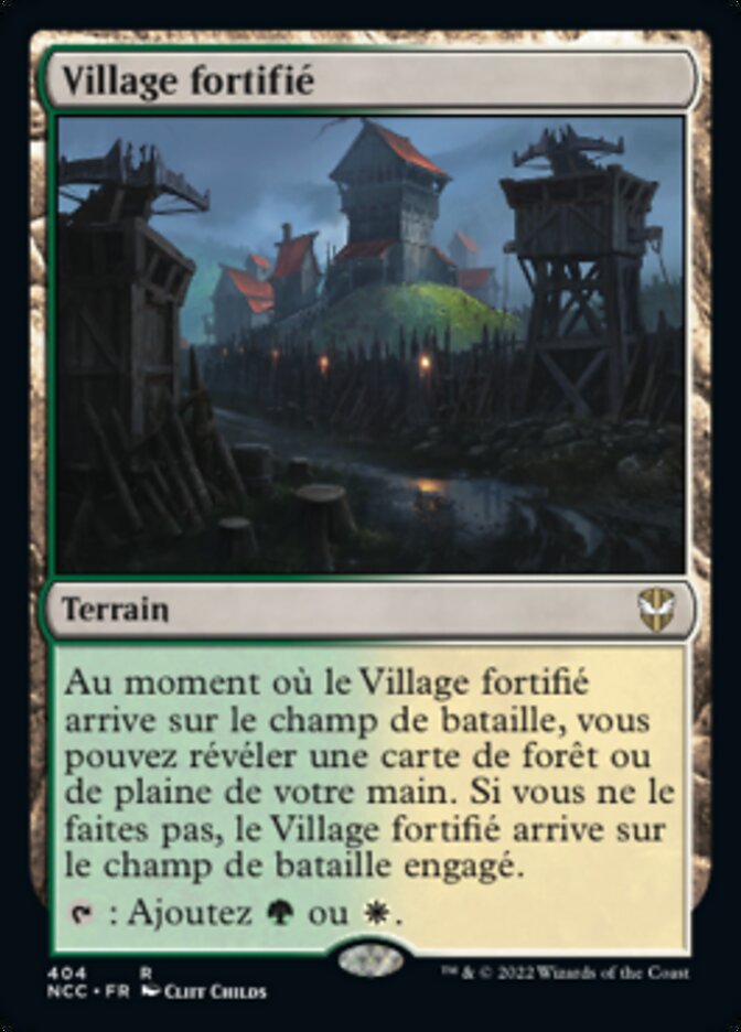 image Village fortifié