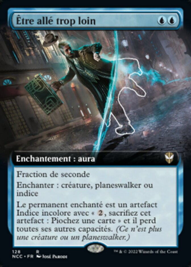 image Être allé trop loin