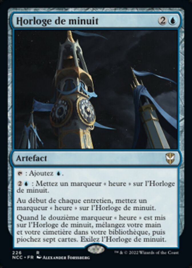 image Horloge de minuit