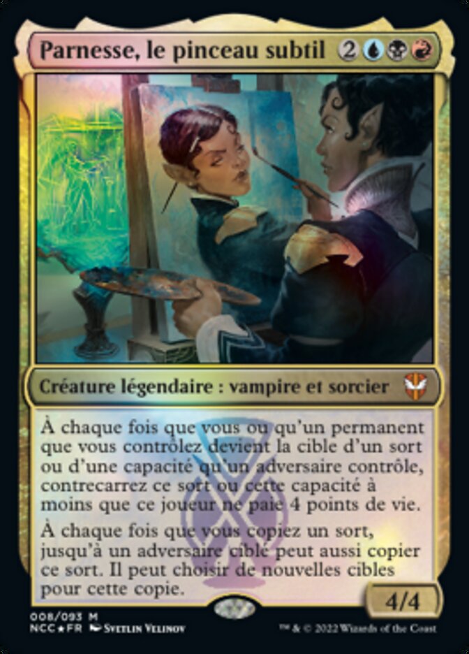 image Parnesse, le pinceau subtil