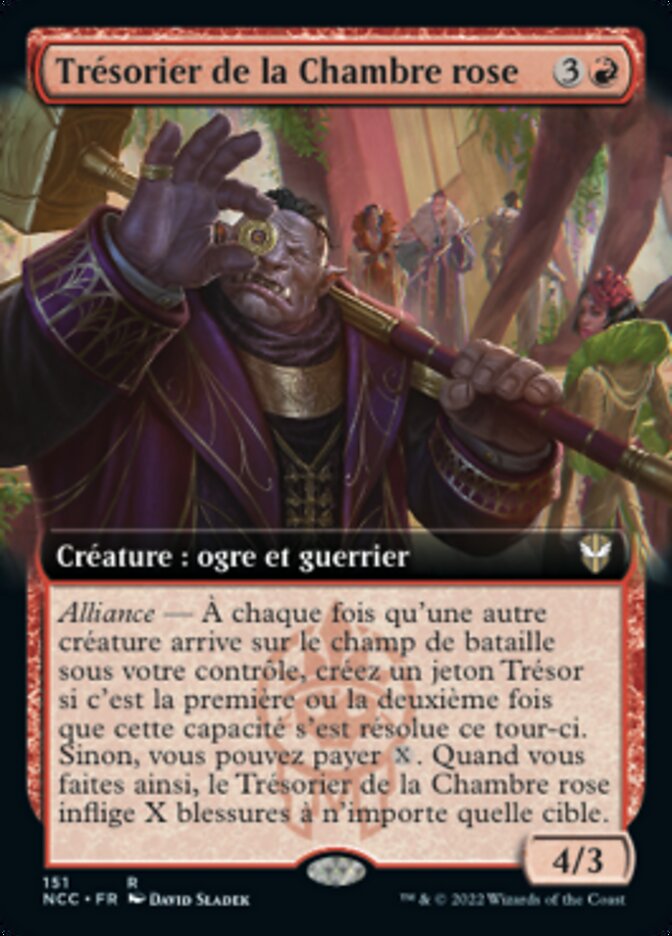 image Trésorier de la Chambre rose