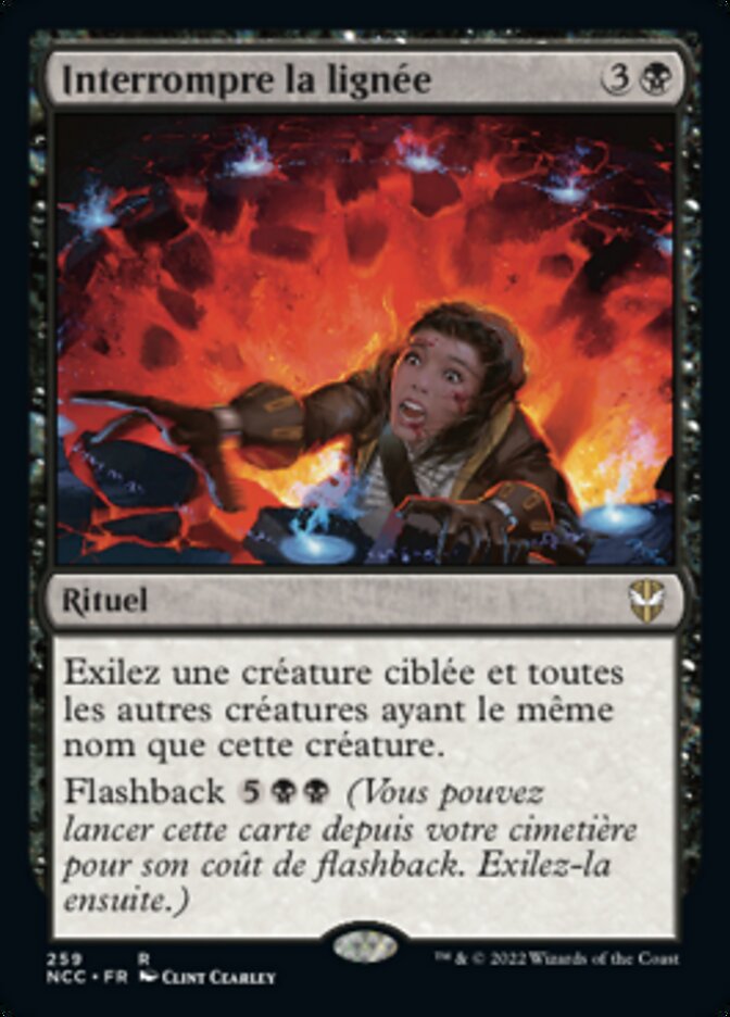 image Interrompre la lignée