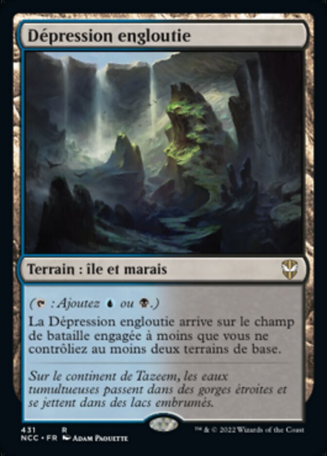 image Dépression engloutie