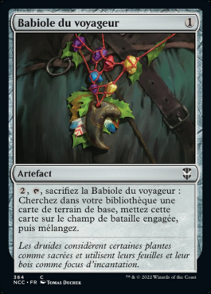 image Babiole du voyageur