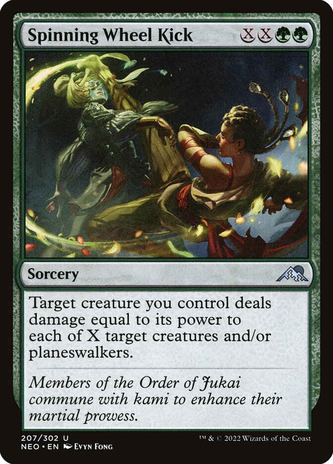 image Spinning Wheel Kick