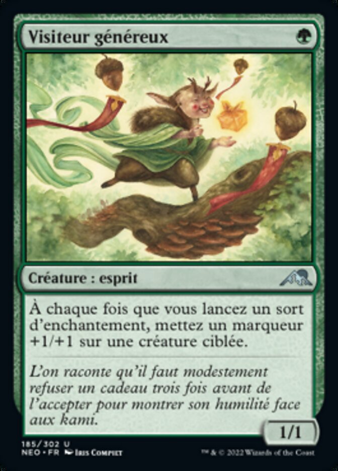 image Visiteur généreux