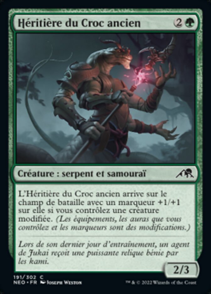 image Héritière du Croc ancien