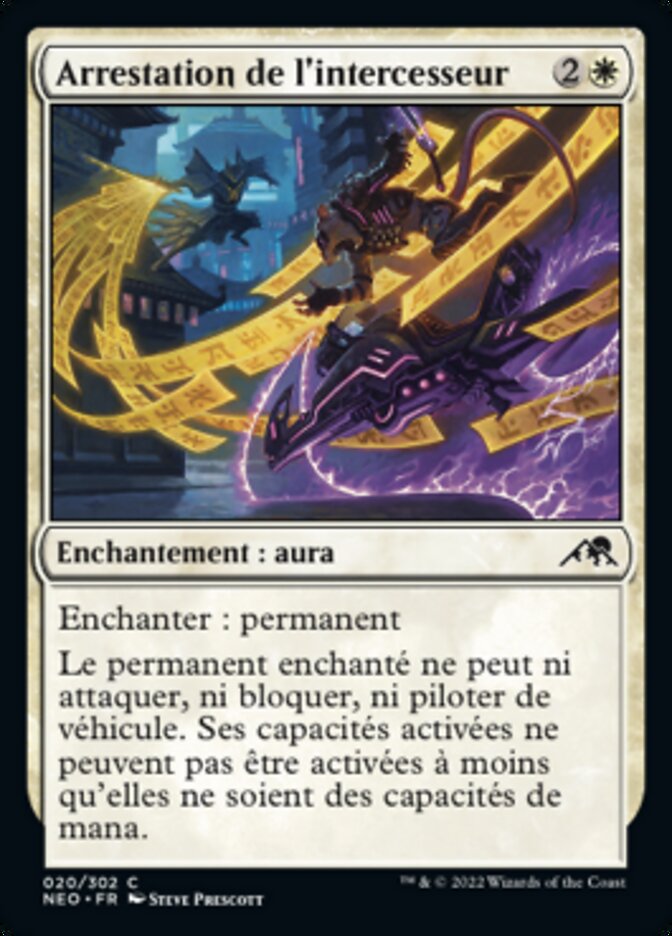 image Arrestation de l'intercesseur