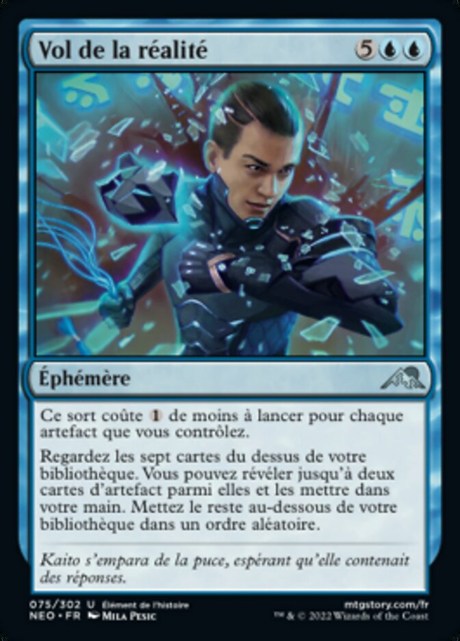 image Vol de la réalité