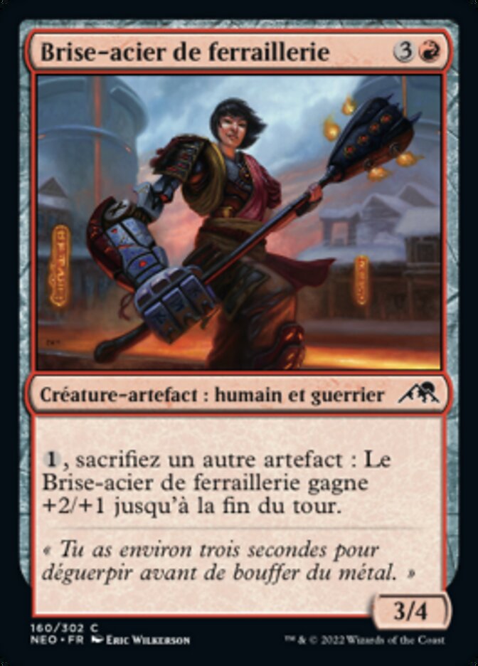 image Brise-acier de ferraillerie