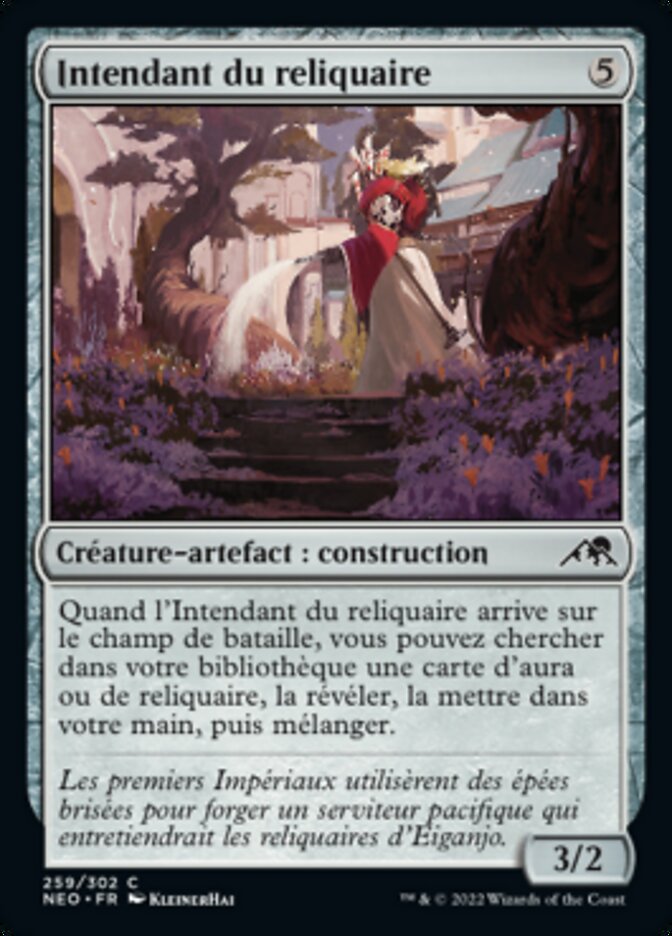 image Intendant du reliquaire