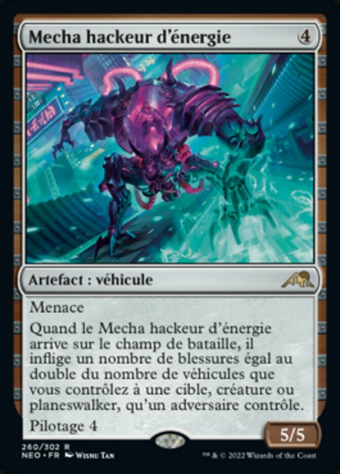 image Mecha hackeur d'énergie