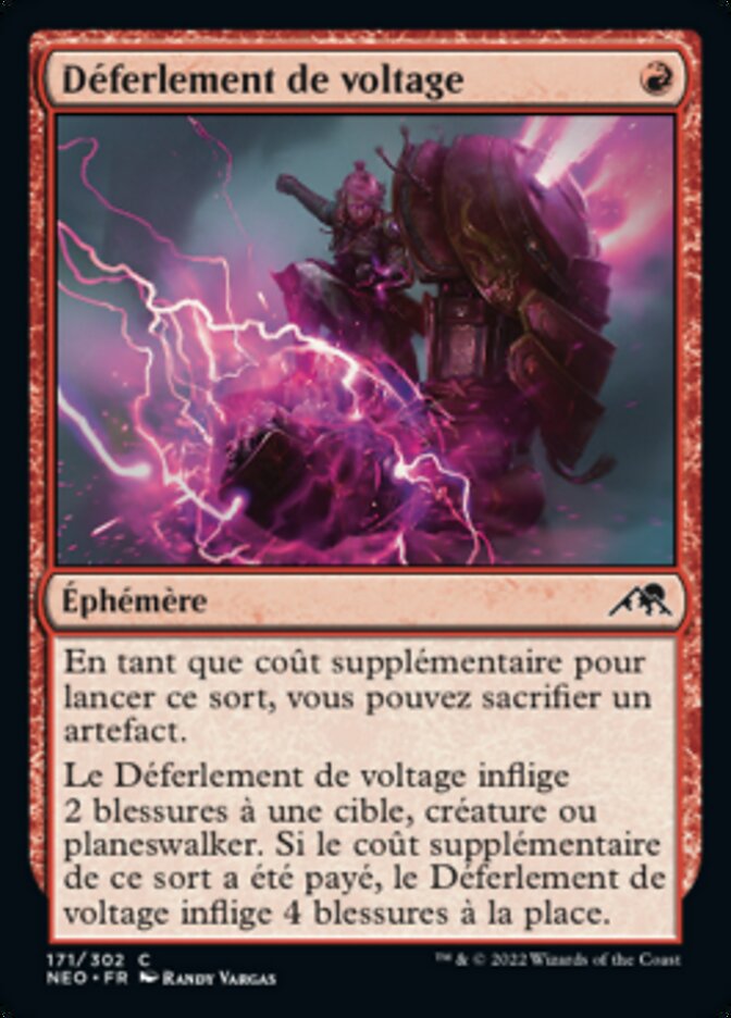 image Déferlement de voltage