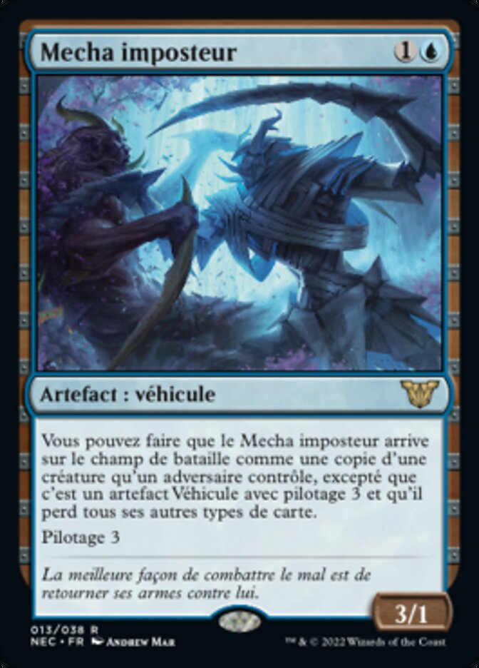 image Mecha imposteur