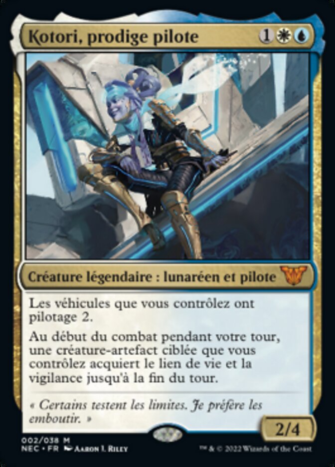 image Kotori, prodige pilote