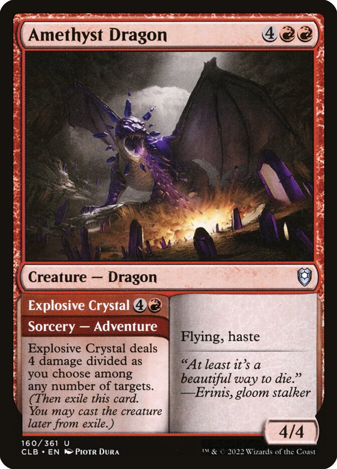 image Amethyst Dragon // Explosive Crystal