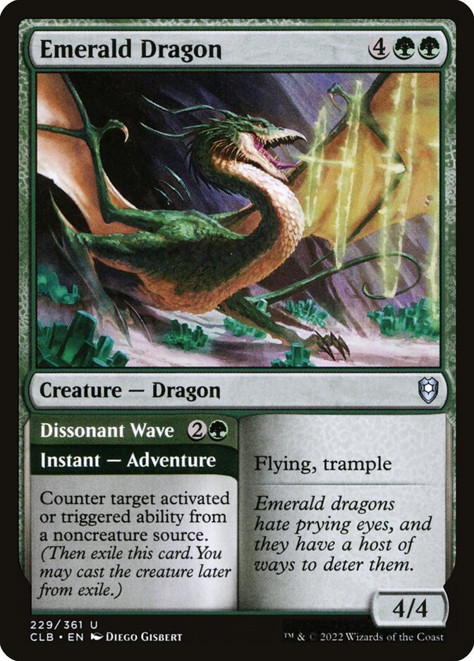 image Emerald Dragon // Dissonant Wave