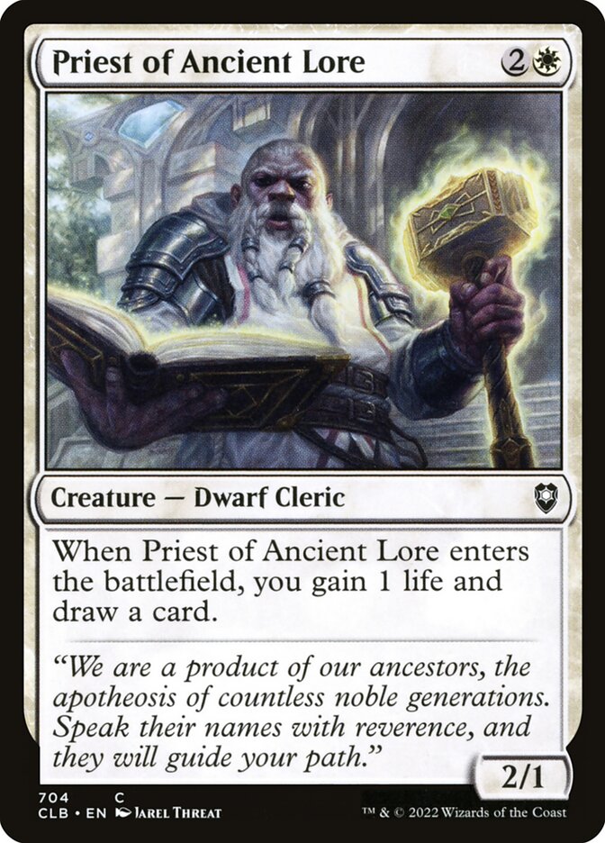 image Priest of Ancient Lore