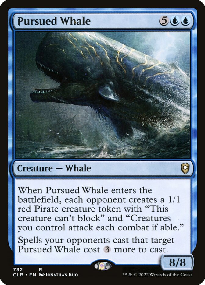 image Pursued Whale