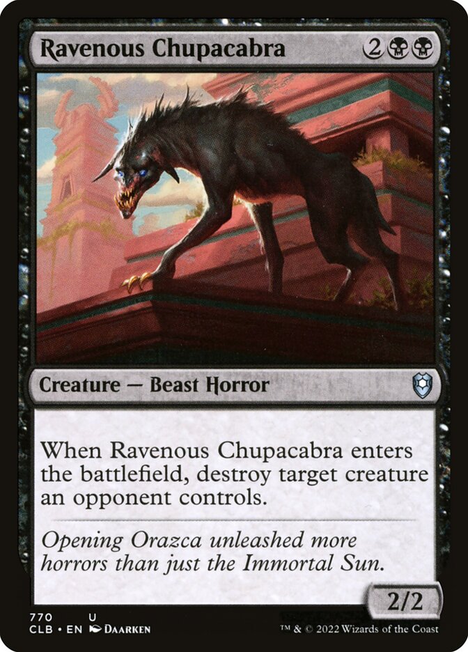 image Ravenous Chupacabra