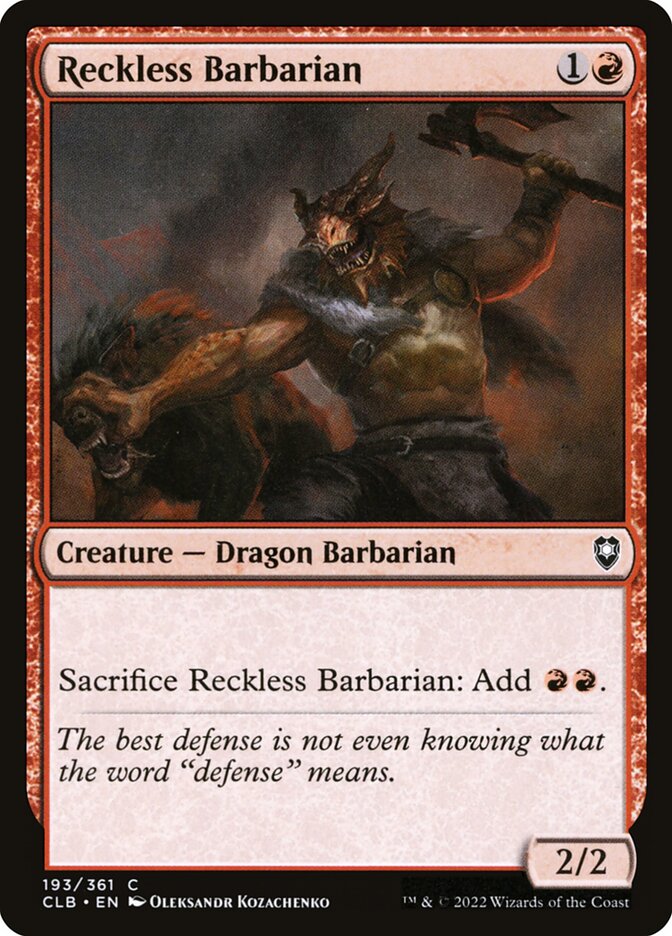 image Reckless Barbarian