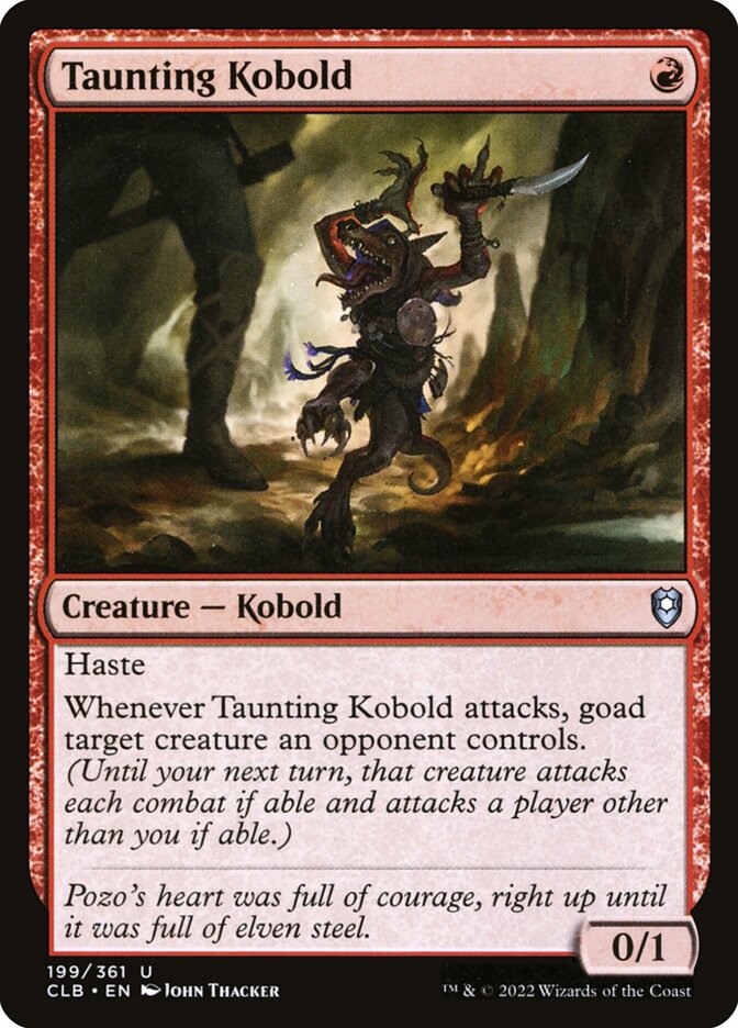 image Taunting Kobold