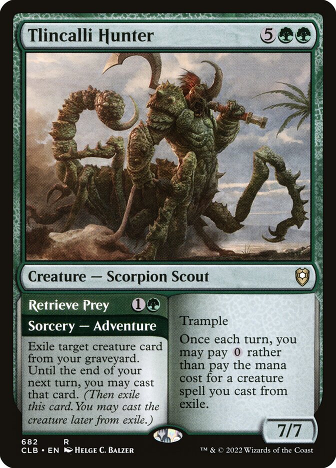 image Tlincalli Hunter // Retrieve Prey