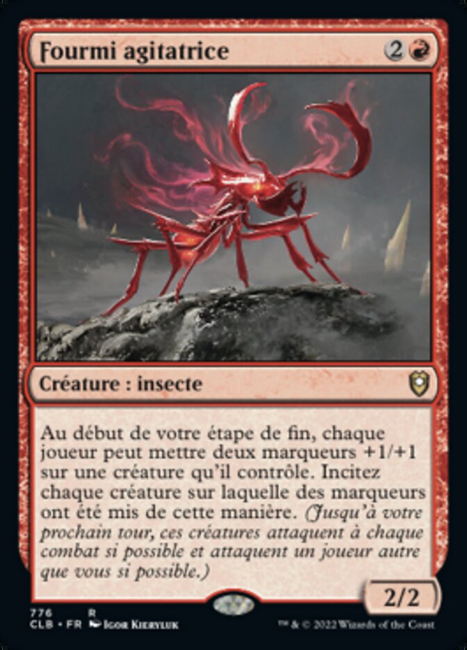 image Fourmi agitatrice