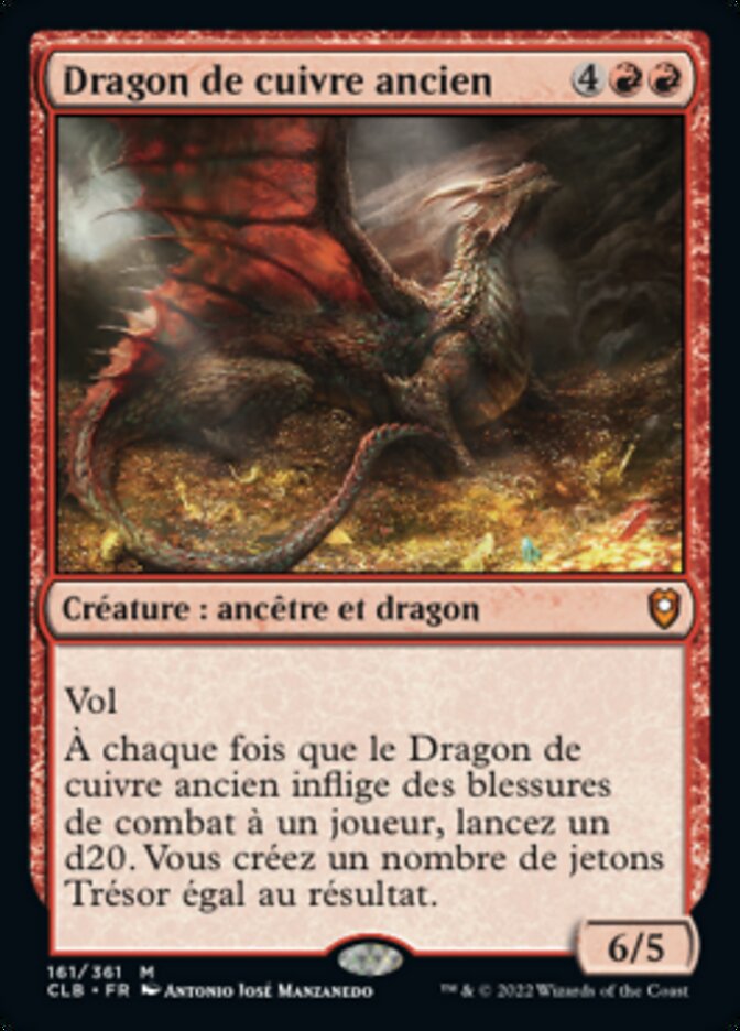 image Dragon de cuivre ancien