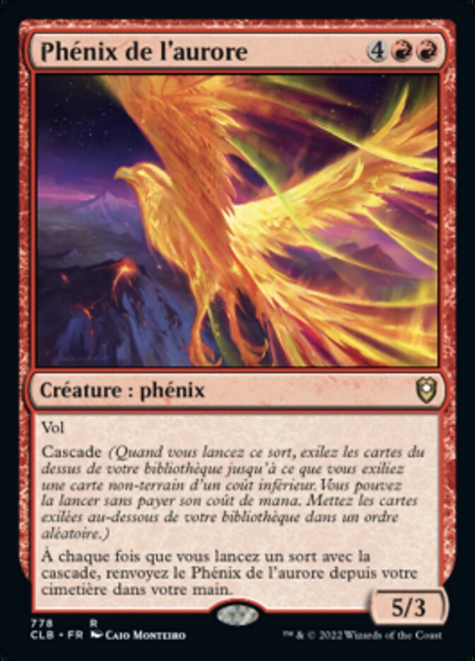 image Phénix de l'aurore