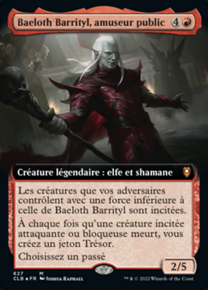 image Baeloth Barrityl, amuseur public