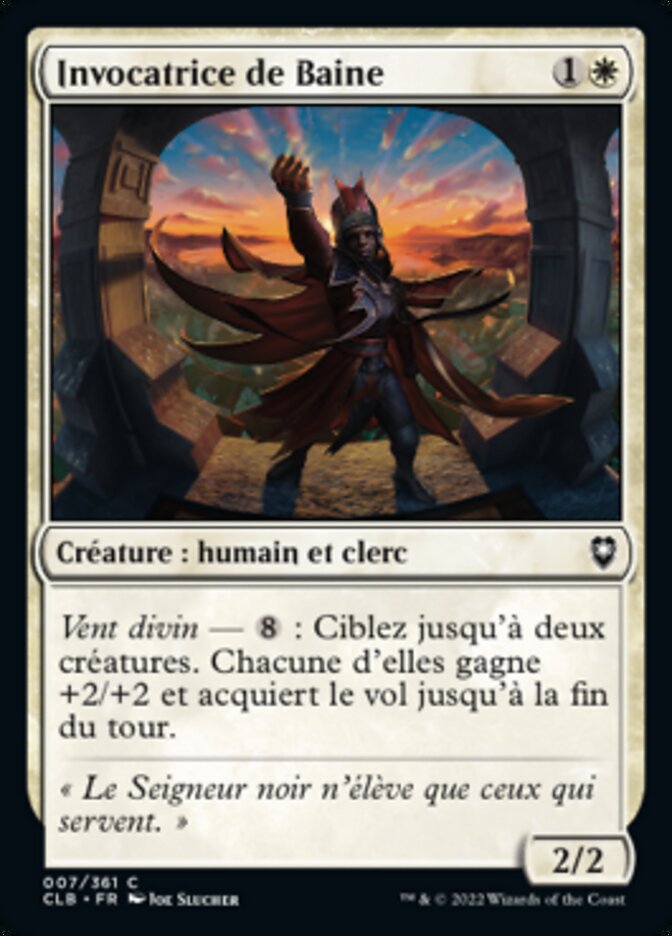 image Invocatrice de Baine